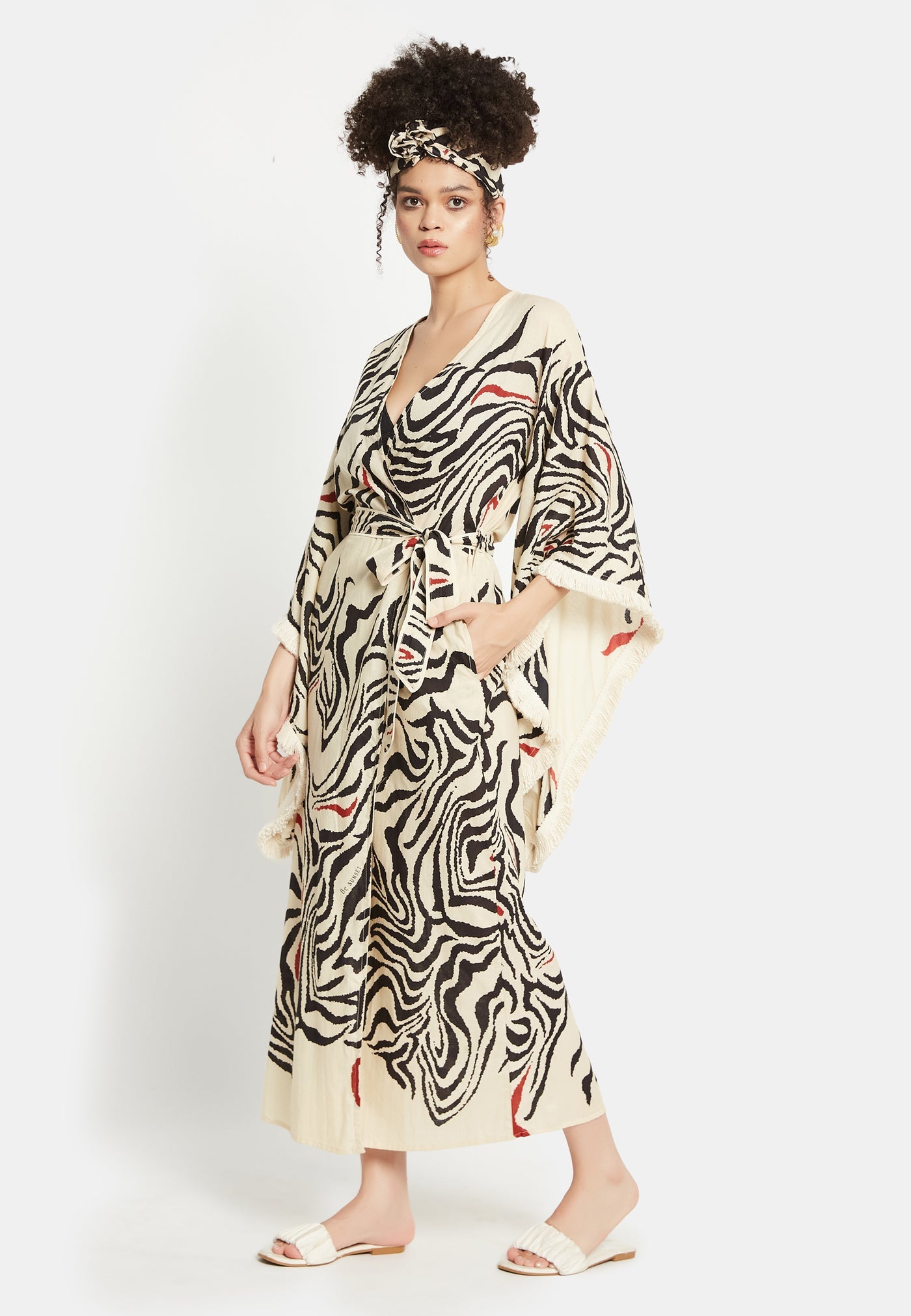 SUNSETS CATCHER KIMONO