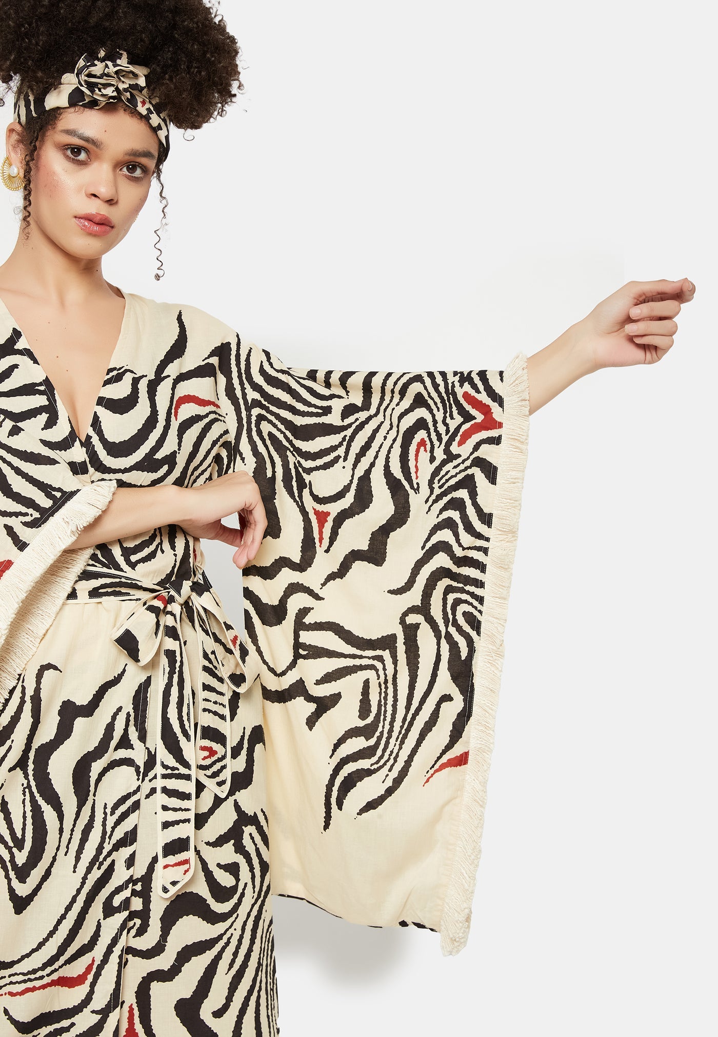 SUNSETS CATCHER KIMONO