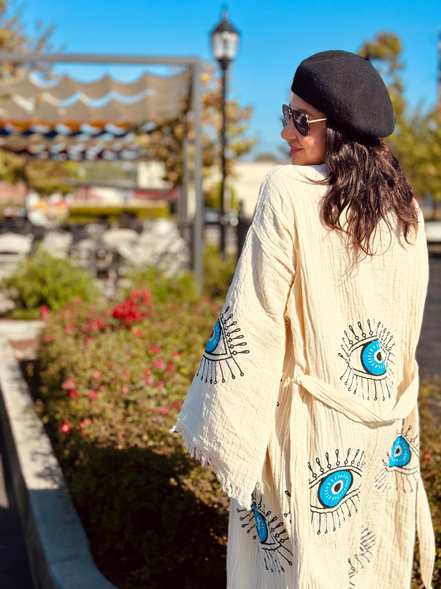 SELENA BLUE EYES ROBE