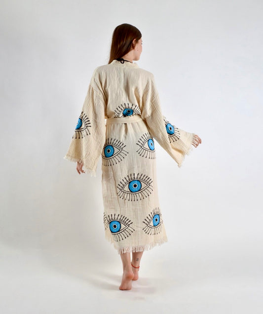 WS SELENA BLUE EYES ROBE WHOLESALE PACK OF 6