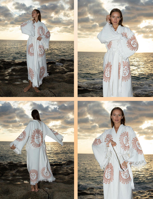 WS GOLDEN SUN ROBE WHOLESALE PACK OF 6
