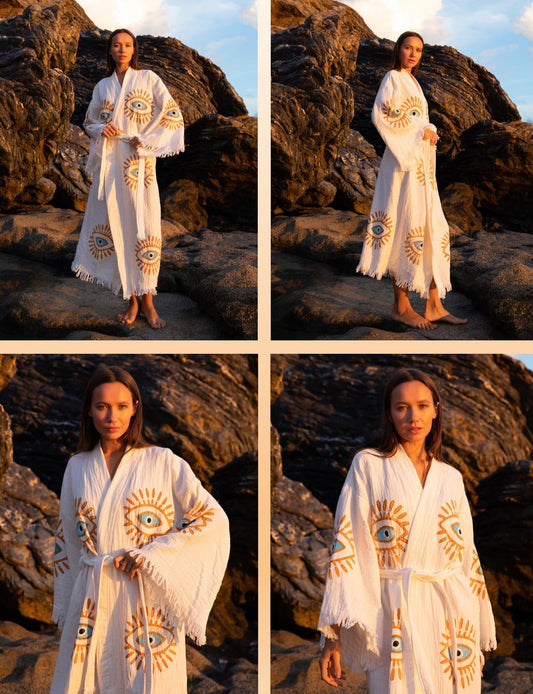 WS THE RITUAL BLUE EYE  ROBE WHOLESALE PACK OF 6