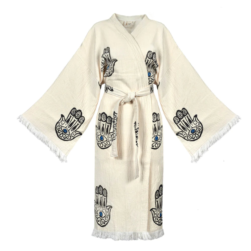 MYSTICAL HAMSA ROBE