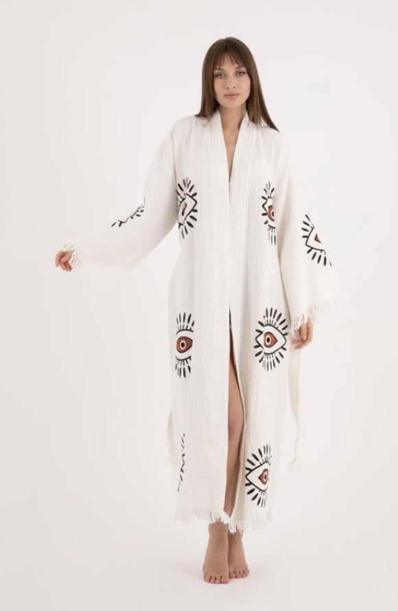 SLOW MORNINGS BROW NEYE ROBE