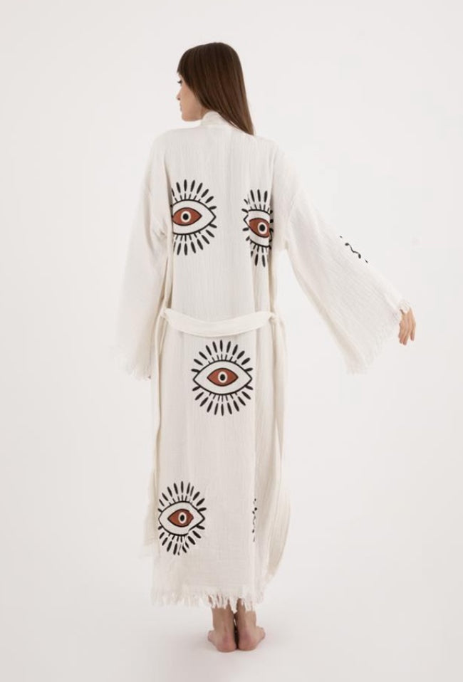 SLOW MORNINGS BROW NEYE ROBE